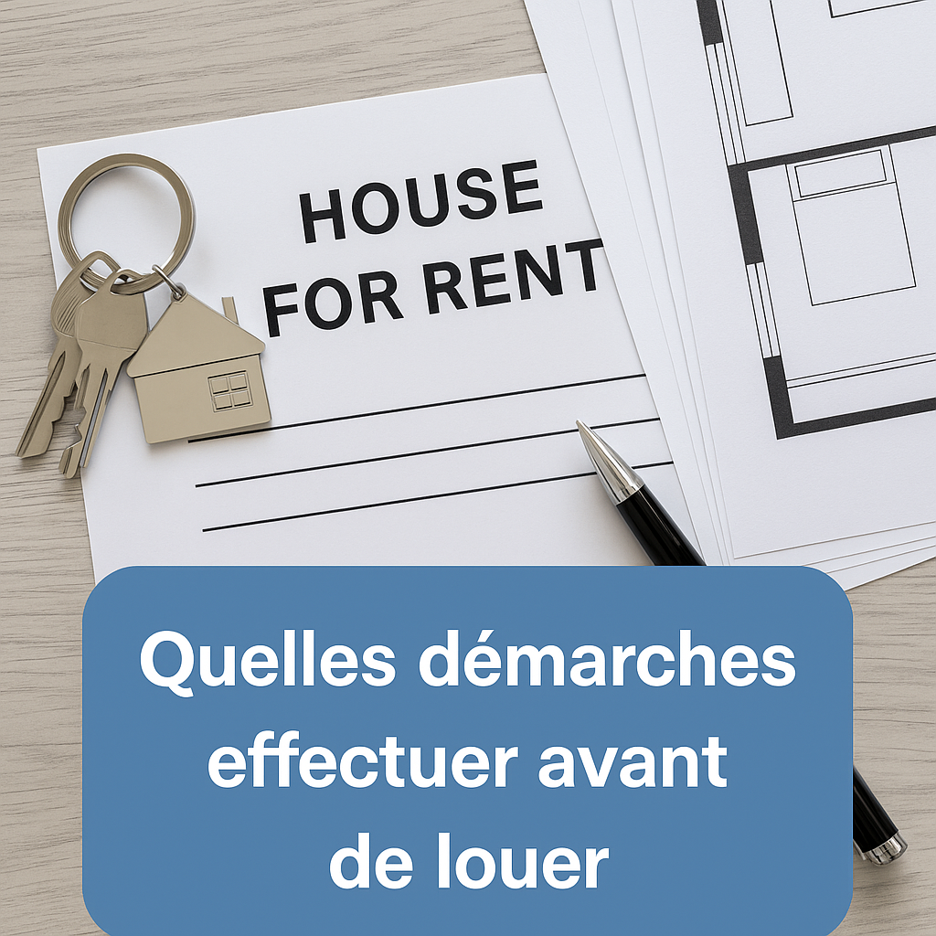 quelles demarches effectuer avant de louer son appartement